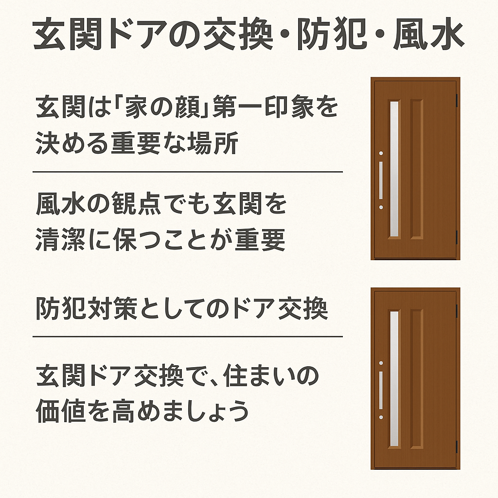 玄関ドア交換修理